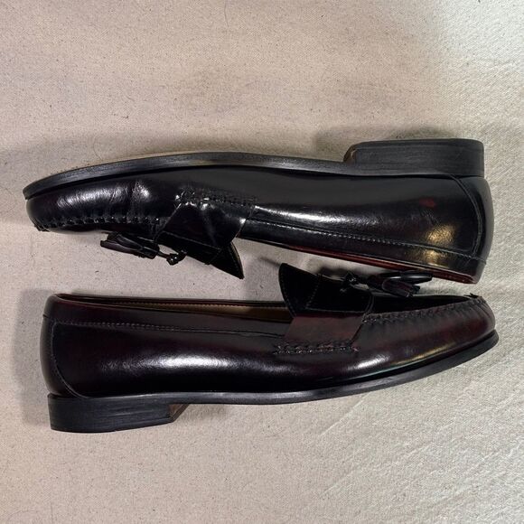 Kirkland Signature Burgundy Tassel Loafers Mens Size 10D main image 5